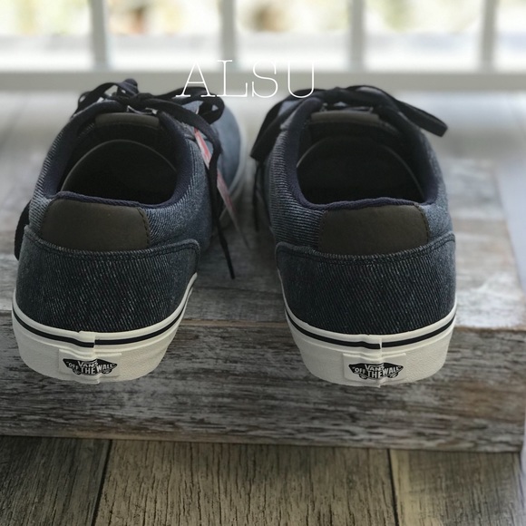 NWT VANS WinstonWashed Twill Navy Men’s AUTHENTIC - Picture 5 of 8